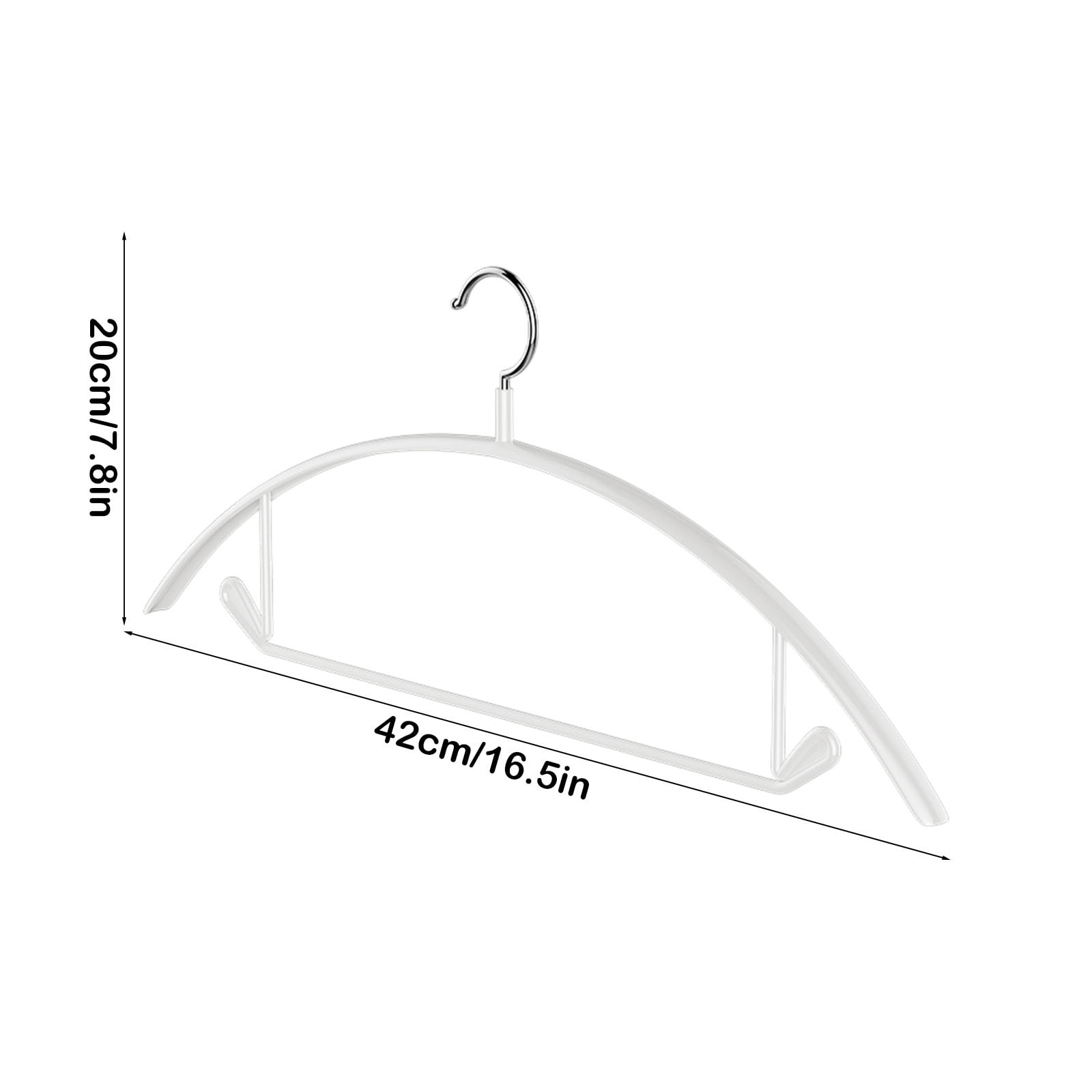 Premium Velvet Hangers, Heavyduty- Non Slip No Shoulder Bump Suit Hanger - Chrome Hooks,Space Saving Round Clothes Hanger for — image 3