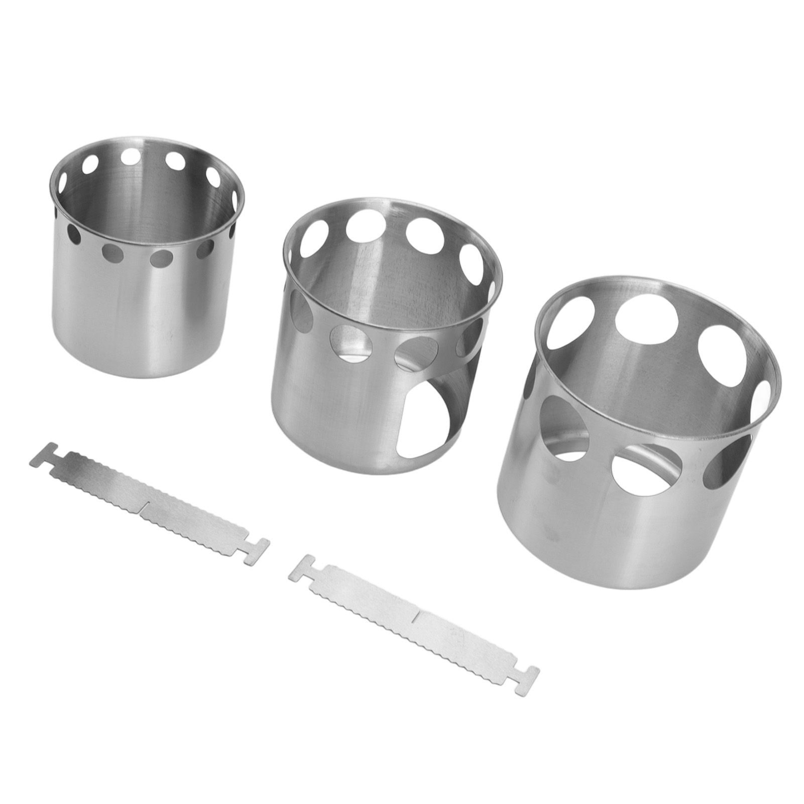 Wood Burning Camp Stove Stainless Steel Portable Stove for Wood Branches Leaves Pine Cones — image 4