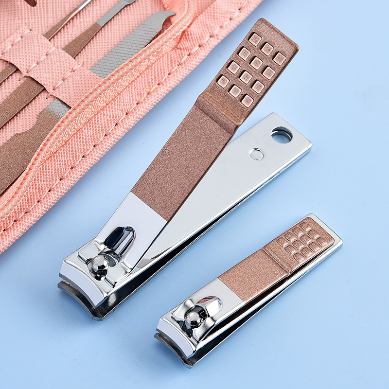 30-Piece Professional Manicure & Pedicure Set,Stainless Steel Grooming Kit(Rose Gold) โ image 3