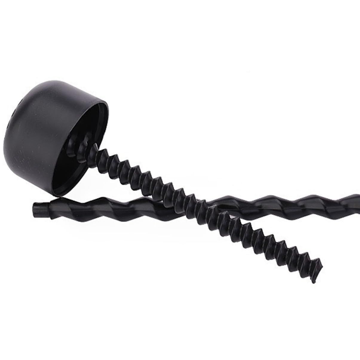 Curling Hair Crimps Bonnet Dryer Plopping Curly Hair Care Hair Trinkets Straight Human Hair Crimpet — image 5