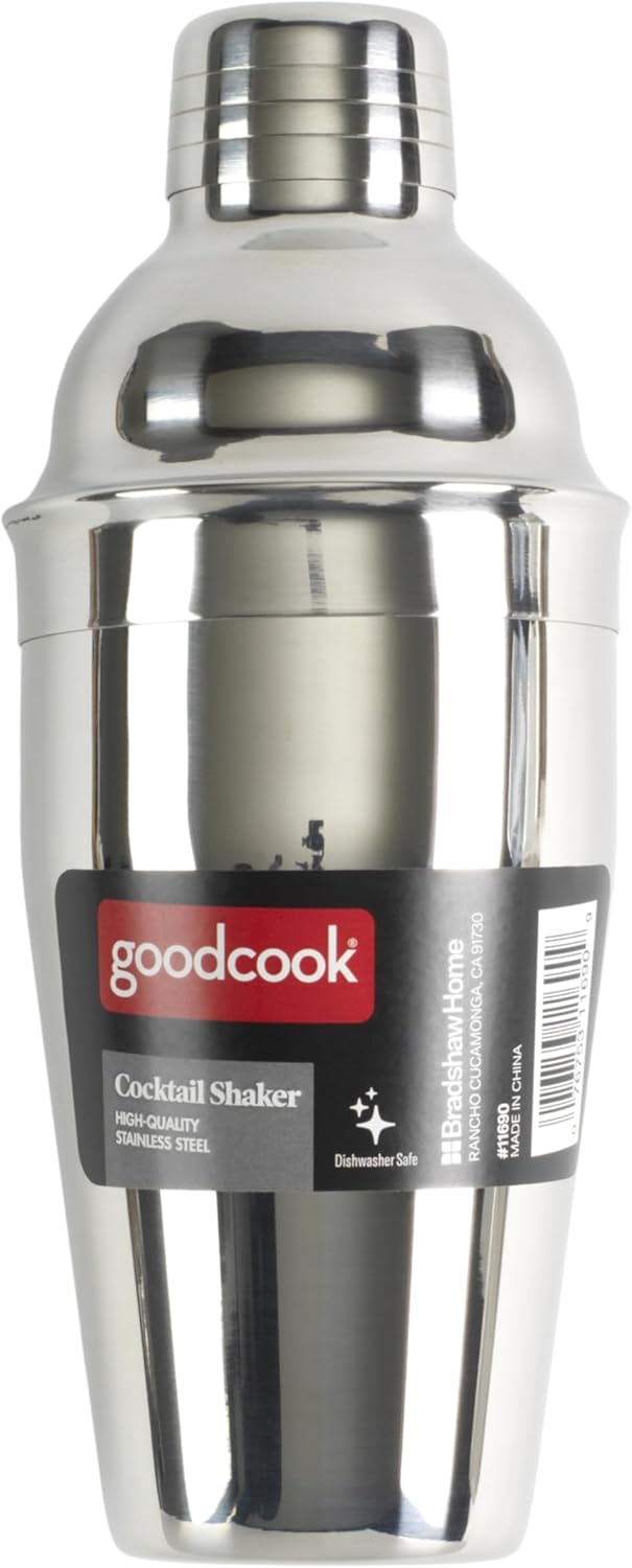 Gourmet 16oz Stainless Steel Cocktail Shaker with 1oz Jigger Cap, Bar Tool with Built-in Strainer, Freezer Safe Drink Mixer, Professional Shaker for Cocktails β image 6