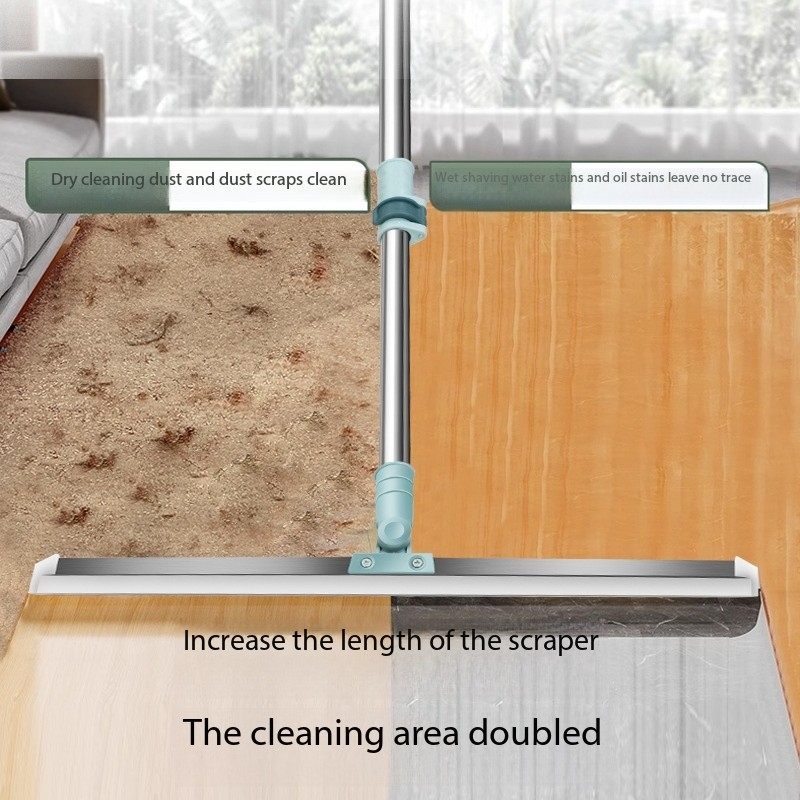 2 PCS Multi-Surface Silicone Squeegee Broom - Extendable & 180 degree Rotatable for Wet/Dry Cleaning(35cm) โ image 2