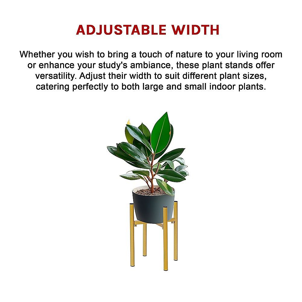 Metal Plant Stand Adjustable Indoor — image 4