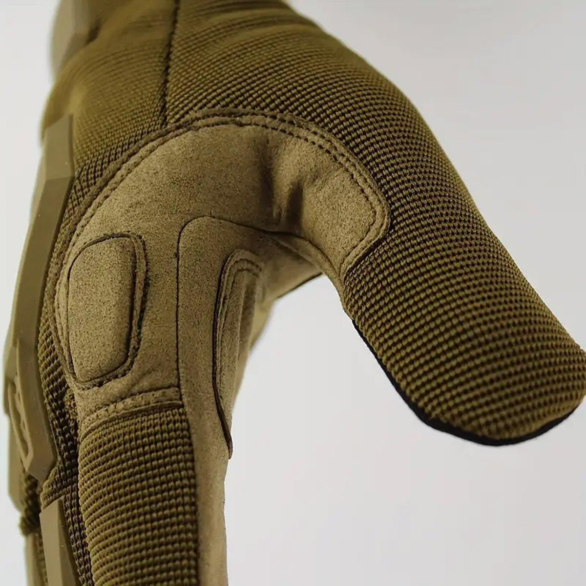 Tactical Full Finger Motorcycle Training Touchscreen Outdoor Sports Gloves - Black-XL โ image 5