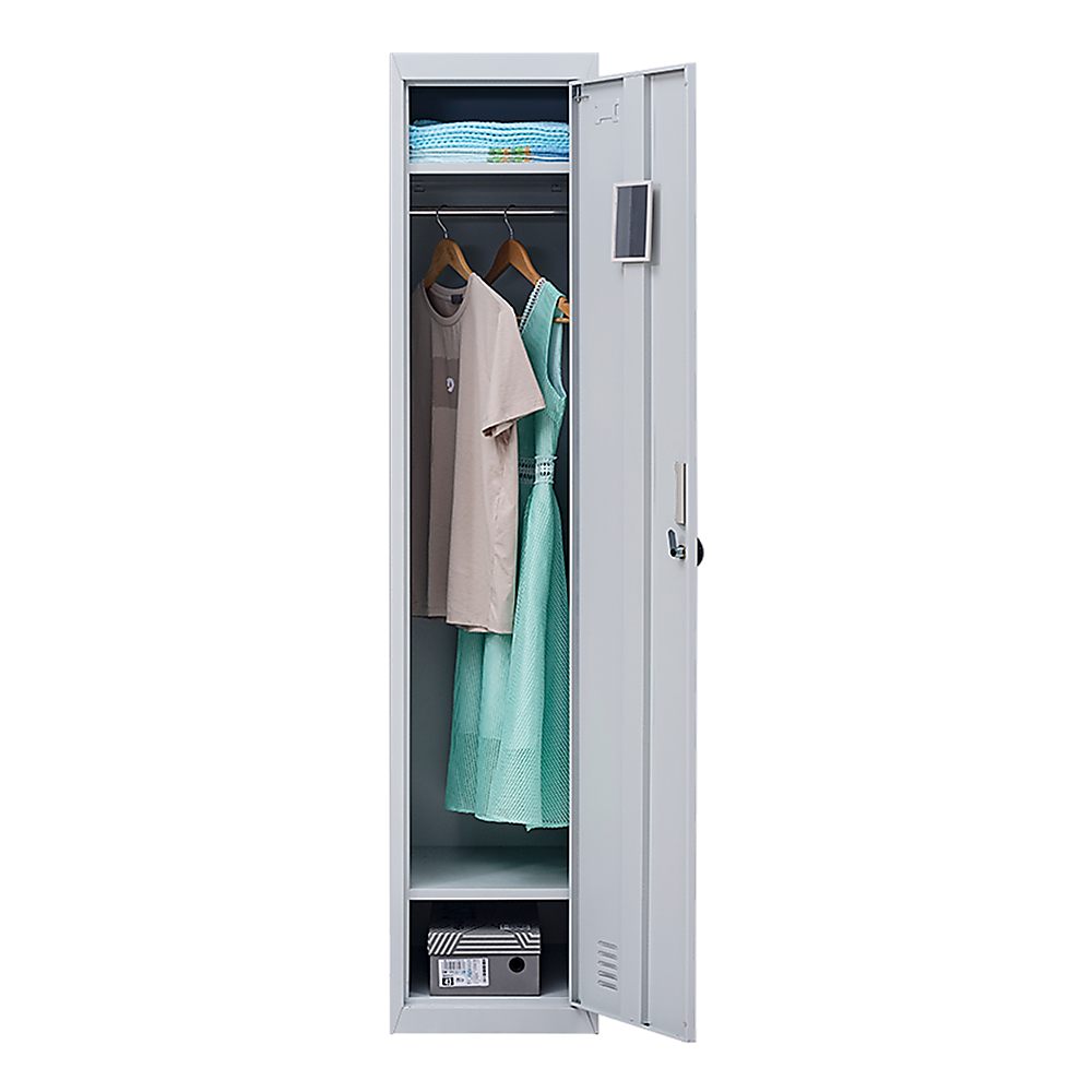 One-Door Office Gym Shed Clothing Locker Cabinet — image 5