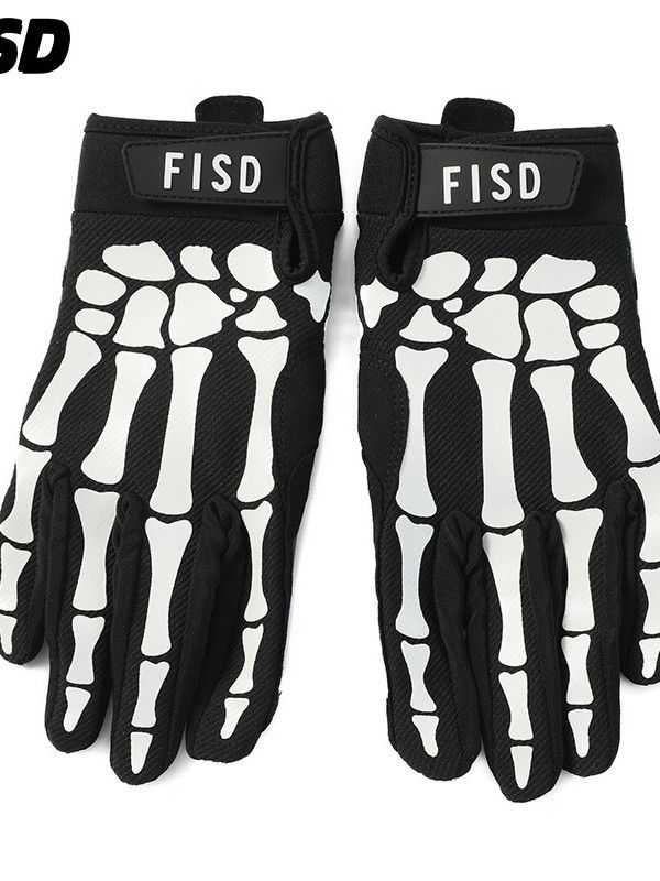 FISD Bicycle Gloves Touchscreen Breathable. green — image 6
