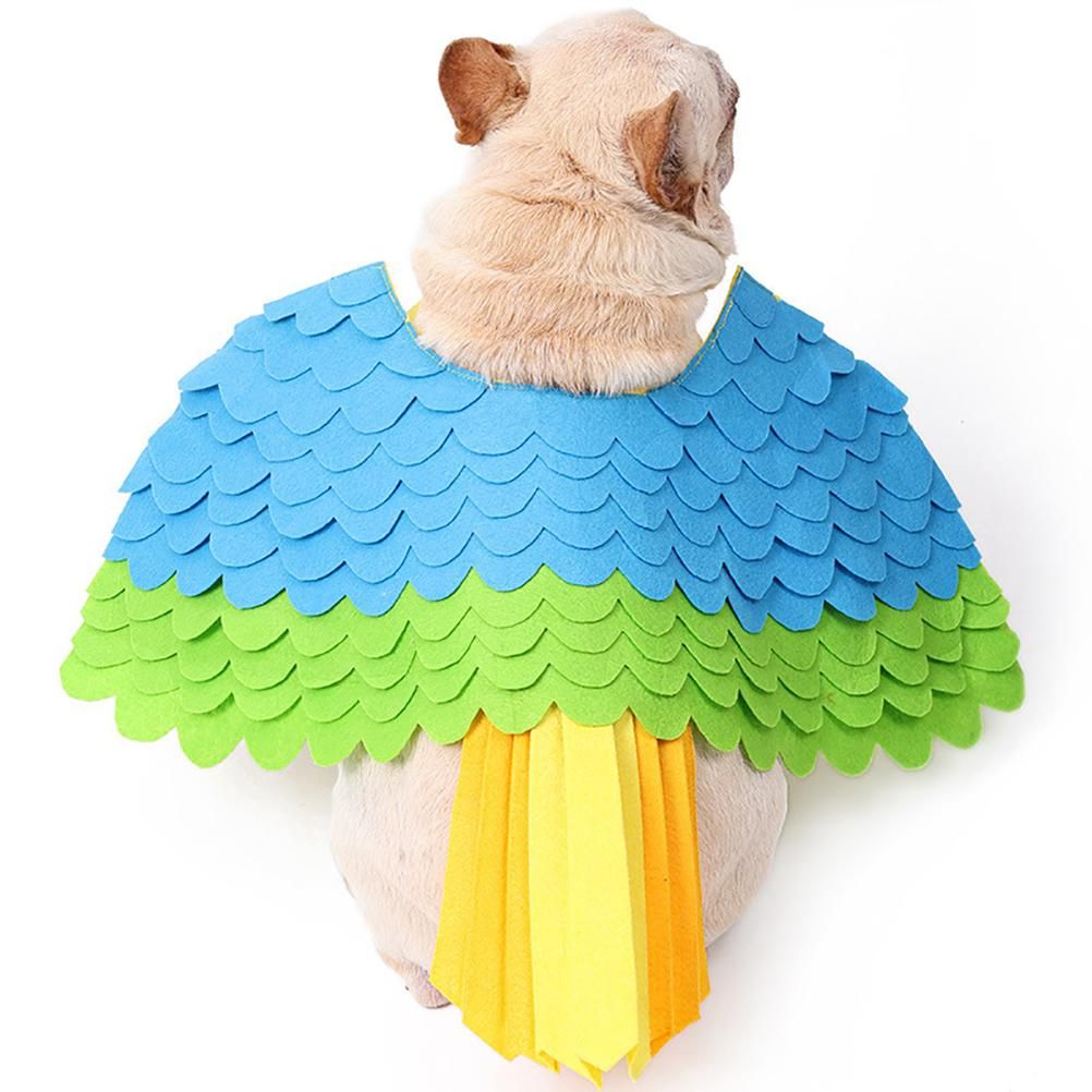 Pets Domestic Costume Pet Dog Cats Bird Shape Costumes Pet Bird Wing Felt Clothing Sniffing Pad for Halloween or Christmas โ image 5