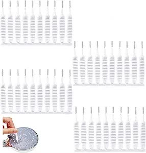 40 Pack Anti-Limescale Precision Cleaning Brushes - Multifunctional Detail Brushes for Small Holes and Crevices