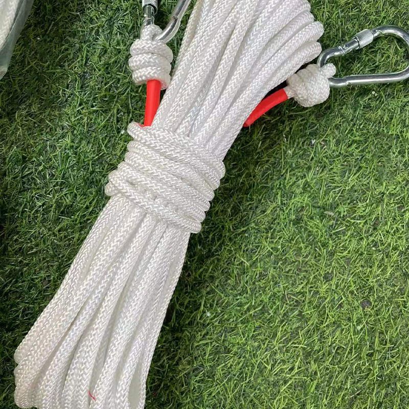 Fire safety rope Clothes Drying Rope Portable Travel Clothesline Adjustable for Indoor Outdoor Laundry Clothesline-8mm*20M — image 4