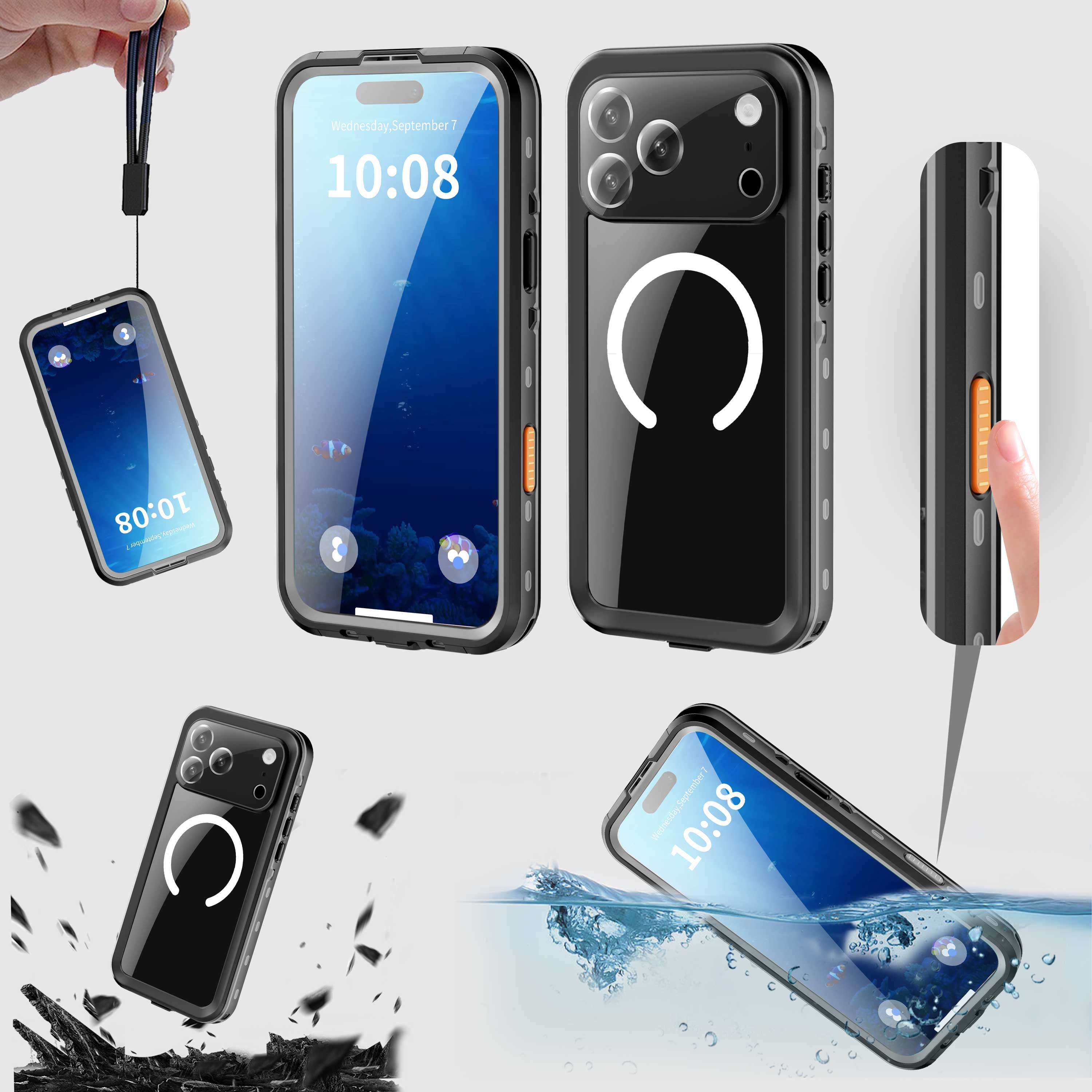 iPhone 17 Pro Max Waterproof Case Shockproof Case โ image 3