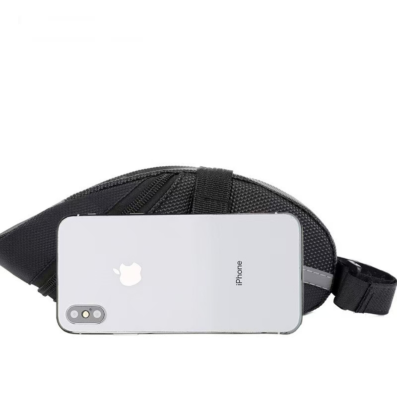 Black Water Resistant Bicycle Saddle Bag Under Seat Wedge Pack with Reflective Strip and Quick Release Strap for MTB Road Bikes โ image 3