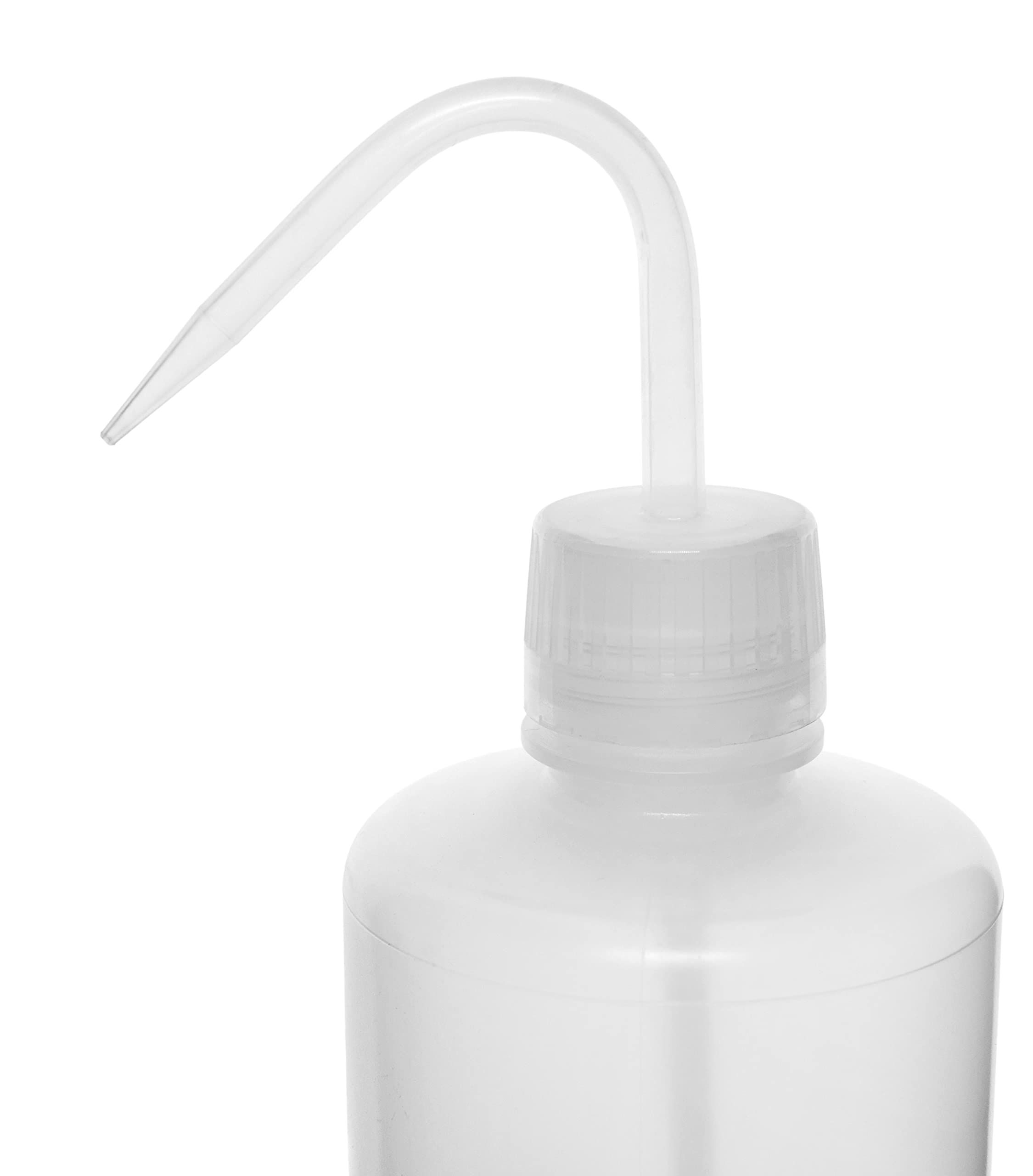 Extra Large Wash Bottle, Premium LDPE Plastic, 33.8oz (1000mL/1L) Capacity, Economy Wash Bottle Squeeze Bottle — image 2
