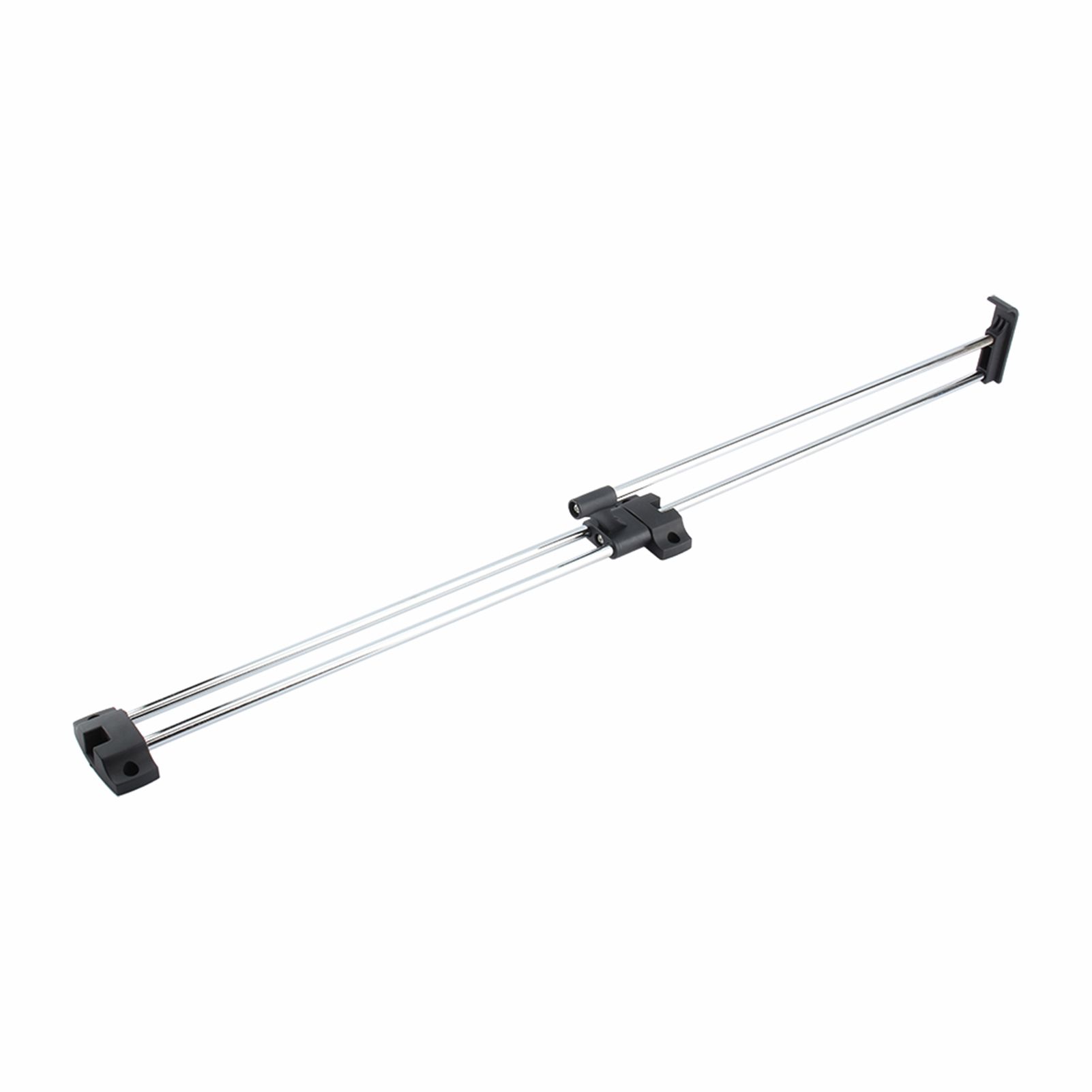 Wardrobe Chrome Pull Out Retractable Wardrobe Clothes Hanger Rail Towel Coat Racks Closet Rod — image 5