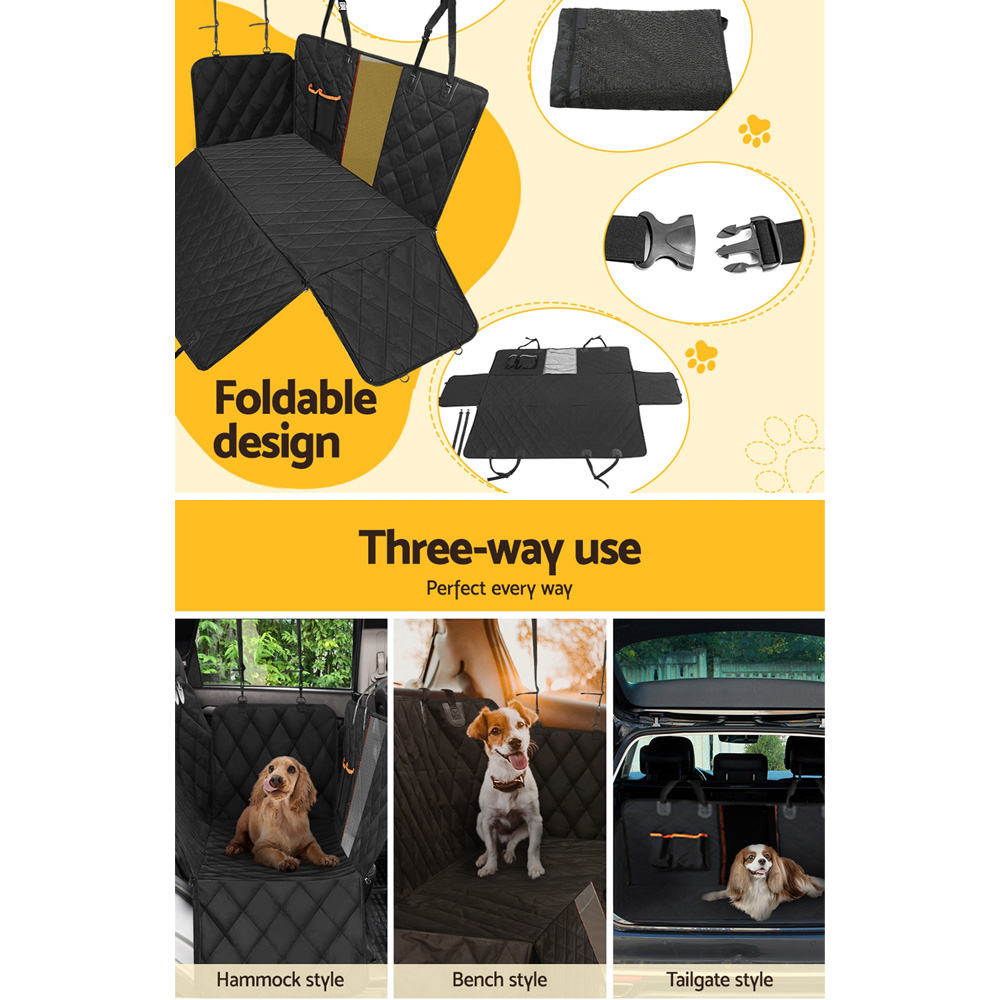 i.Pet Pet Car Seat Cover Dog Hammock Protector Back Waterproof Belt Non Slip Mat โ image 6