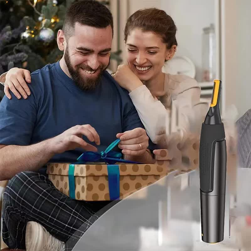 Electric Nose Hair Trimmer Men Portable USB Charging Waterproof Safe Clean Ultra-thin Precision and Ear Trimmer โ image 4