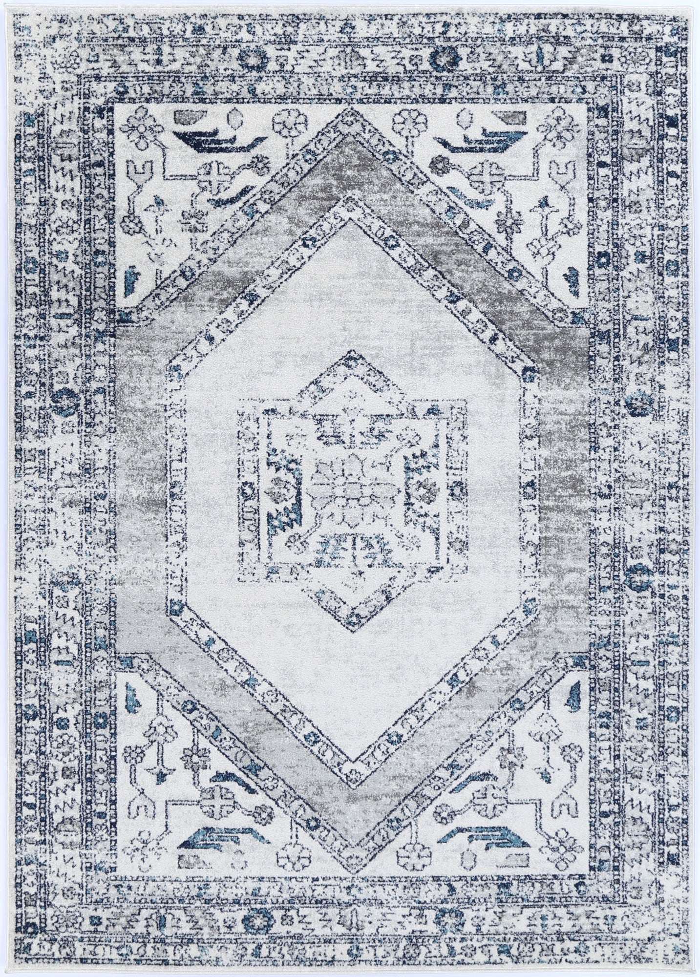 Provence Prov24 Cream/L.Grey 160 × 230