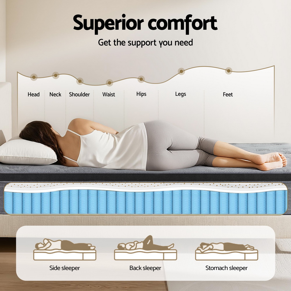 26cm Giselle Mattress Double Latex Foam Mattresses โ image 6
