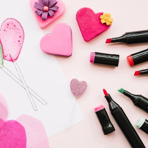 80-Pack Double-Sided MultiColor Marker Pens with Case — image 2