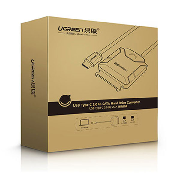 UGREEN USB 3.0 type C to SATA converter cable (40272) โ image 2