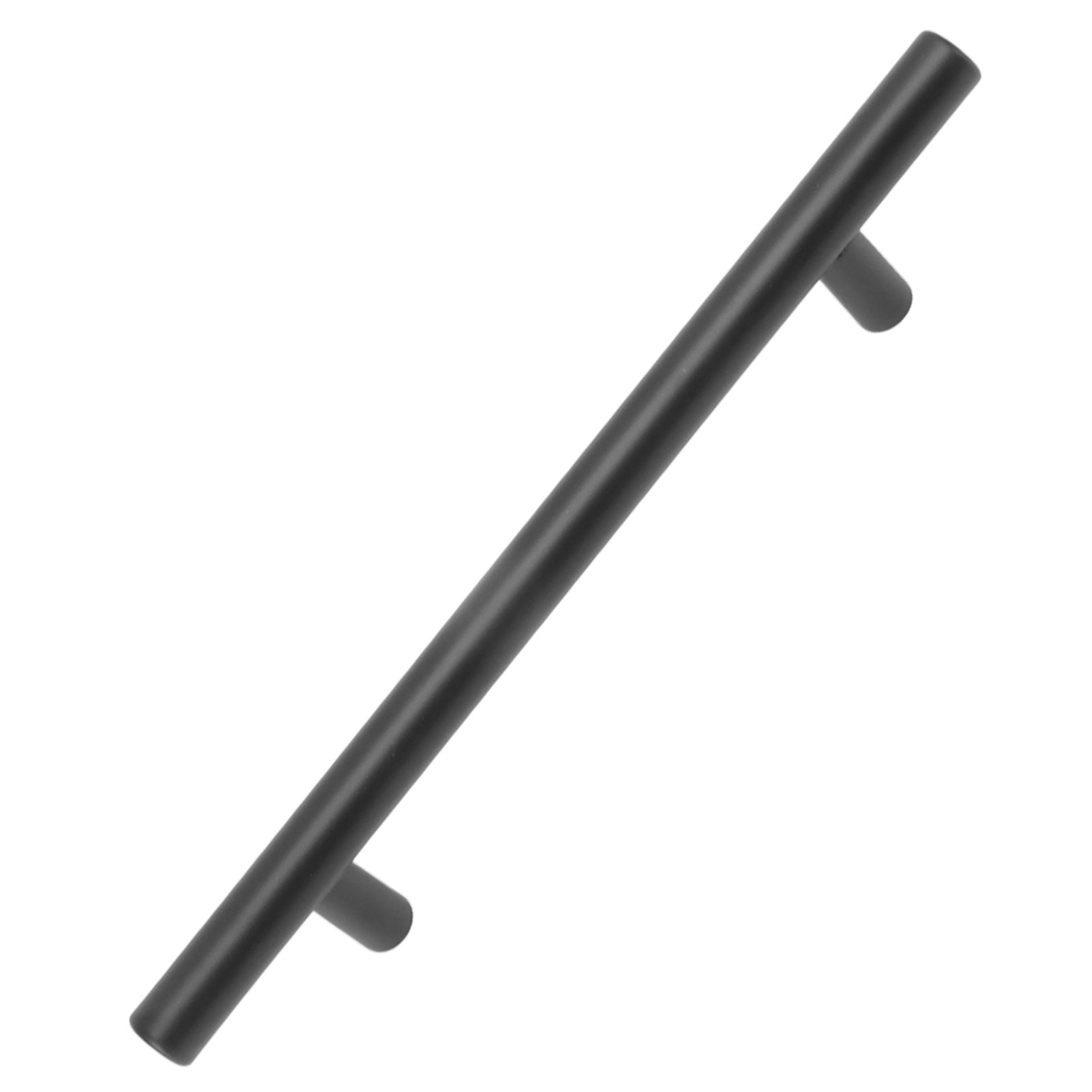 10PCS Cabinet Door T Handle Stainless Steel Modern Wardrobe Drawer Pull Handle for Bedroom Living Room Black โ image 4
