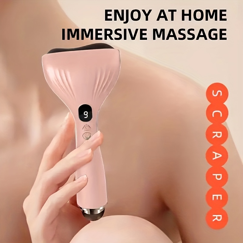 USB Electric Gua Sha Massager, Electric Massager, Heated Vibration Gua Sha Board, Suitable for Neck, Shoulder, and Back Massage Tools, Ideal for Beauty/Daily โ image 3