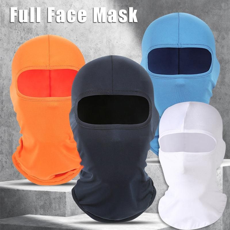 Balaclava Face Mask Uv Protection For Men Women Ski Motorcycle Running Riding - Orange โ image 2