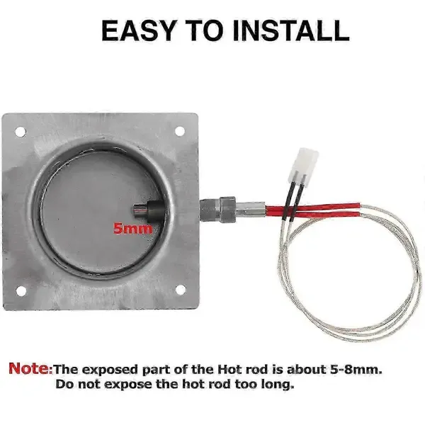 Pellet Grill Igniter Hot Rod Replacement for Traeger, Camp Chef and Pit Boss BBQ Grills, for Reliable Grill Repairs, 120V, 10 × 96 mm — image 5