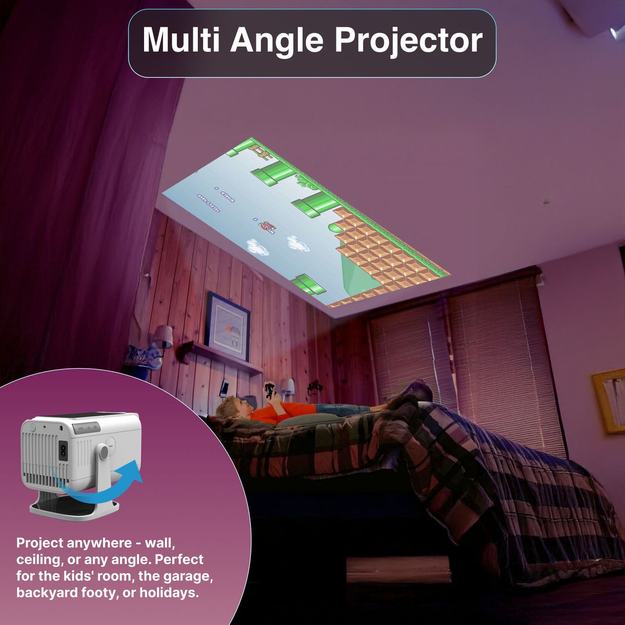 Laser Precision Outdoor Gaming Projector Bundle โ image 4