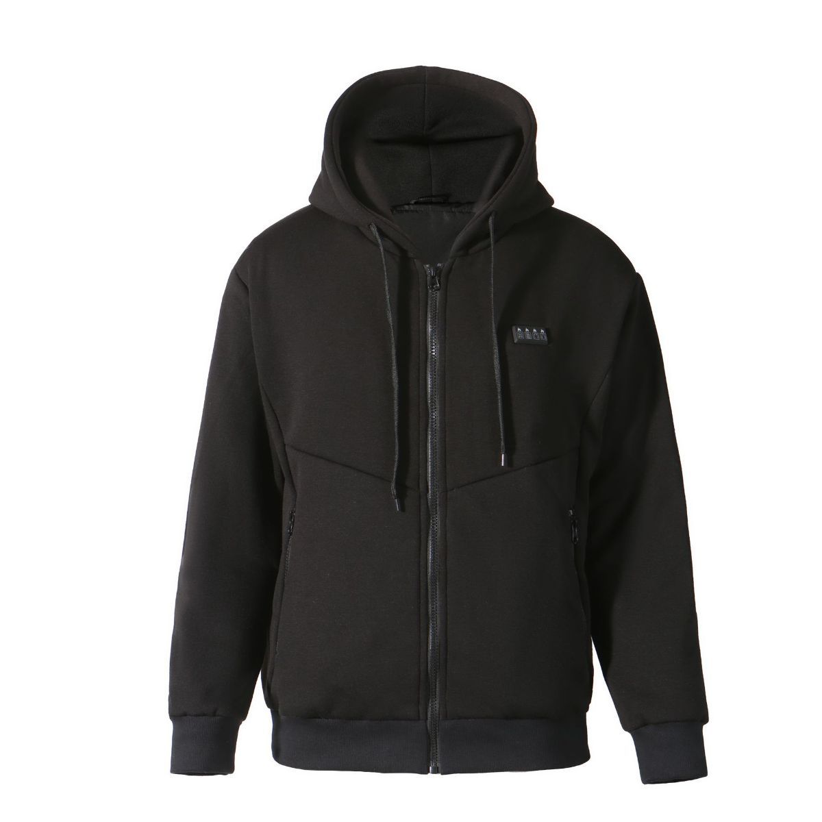 Heated Hoodie Electric Heating Hoodie Smart Heated Sweatshirt 23 Zone Heating - Gray - Size 4XL(AU 4XL/EU58) β image 2