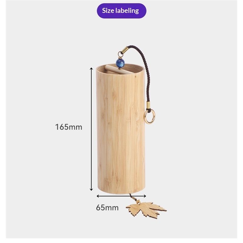 Wind Chimes Great Sound, for Sound Healing, Meditation, Relaxing Emotions,Chord Wind Chimes Hand-Cranked Wind Chimes Unique Decor Gardening Gift for Outdoor — image 3