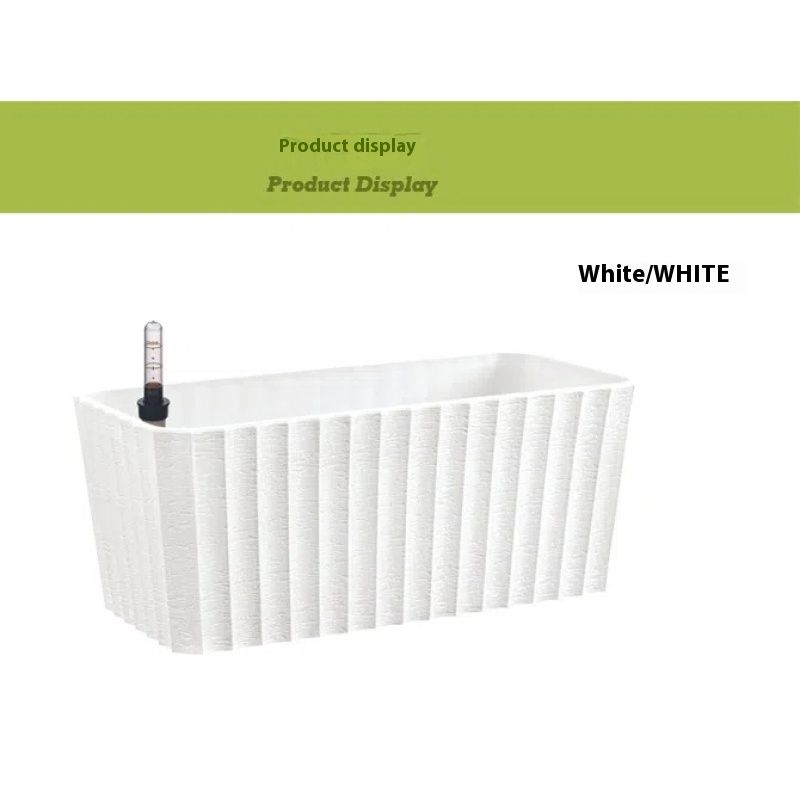 2pcs White Flower pots Numerous Expressive Animations Based On The Environment, for Indoor Decoration, Gifts โ image 2