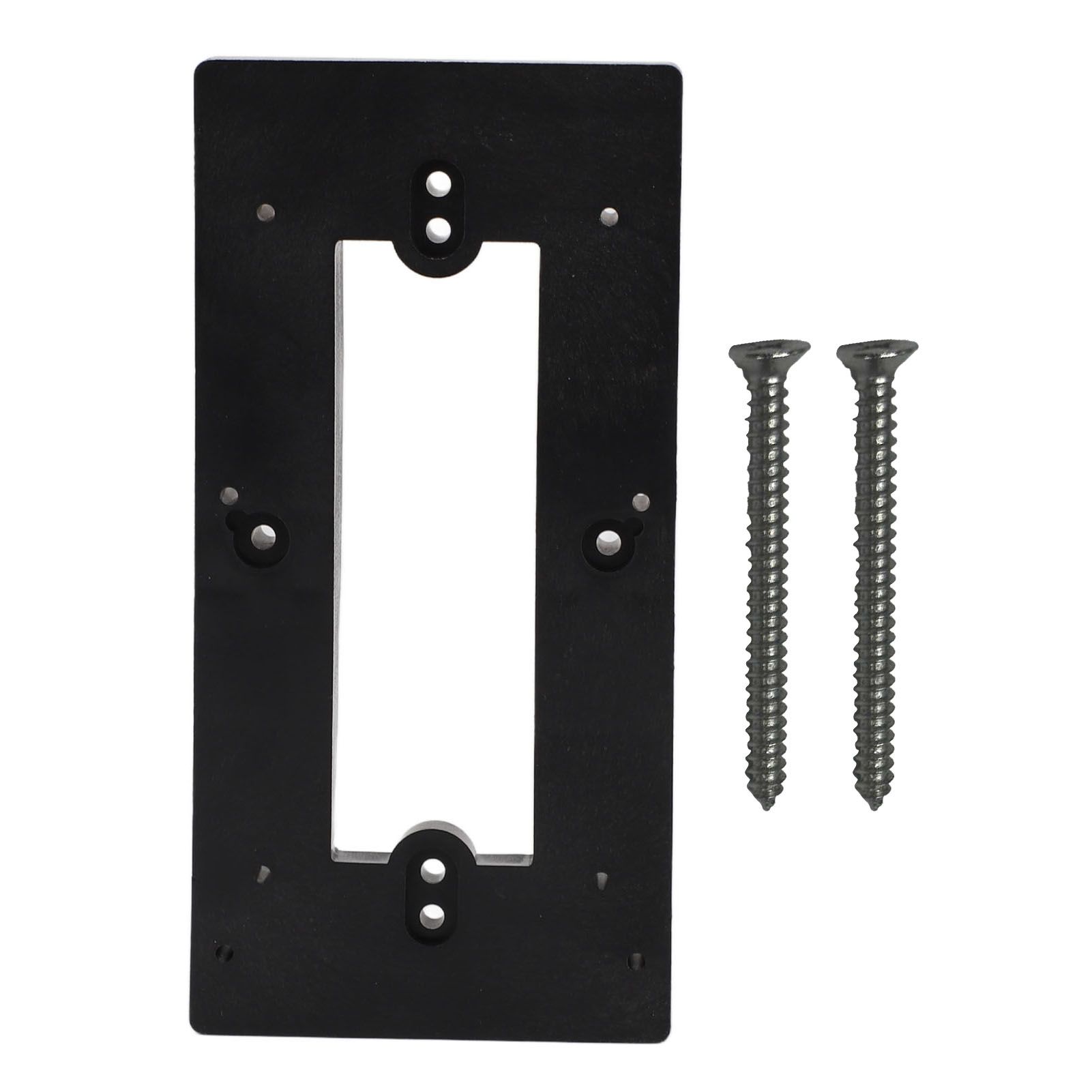 Video Doorbell Mount Multifunctional Soft Fixation Mounting Bracket Universal for Most Brand Doorbell Black