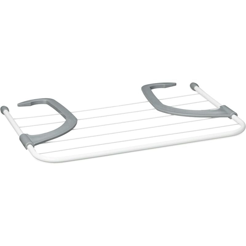 Clothes Dryer - Hanging Clothes Airer For Radiator And Balcony, Small Size, Large 3M Drying Capacity, White, 50Cm Length โ image 4