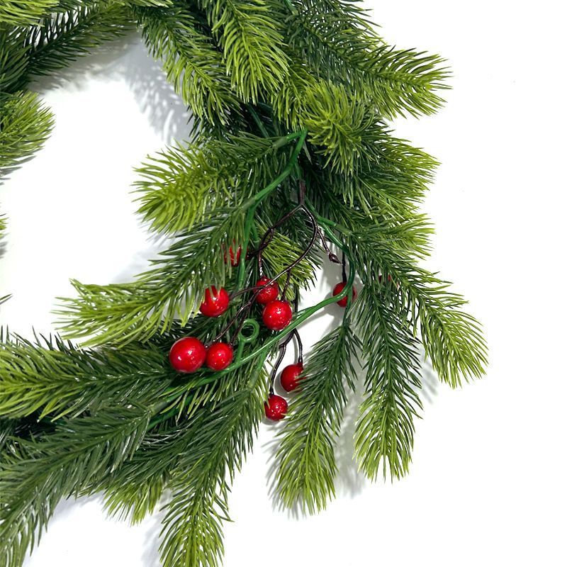 Christmas Artificial Pine Needle Red Berry Decoration — image 6