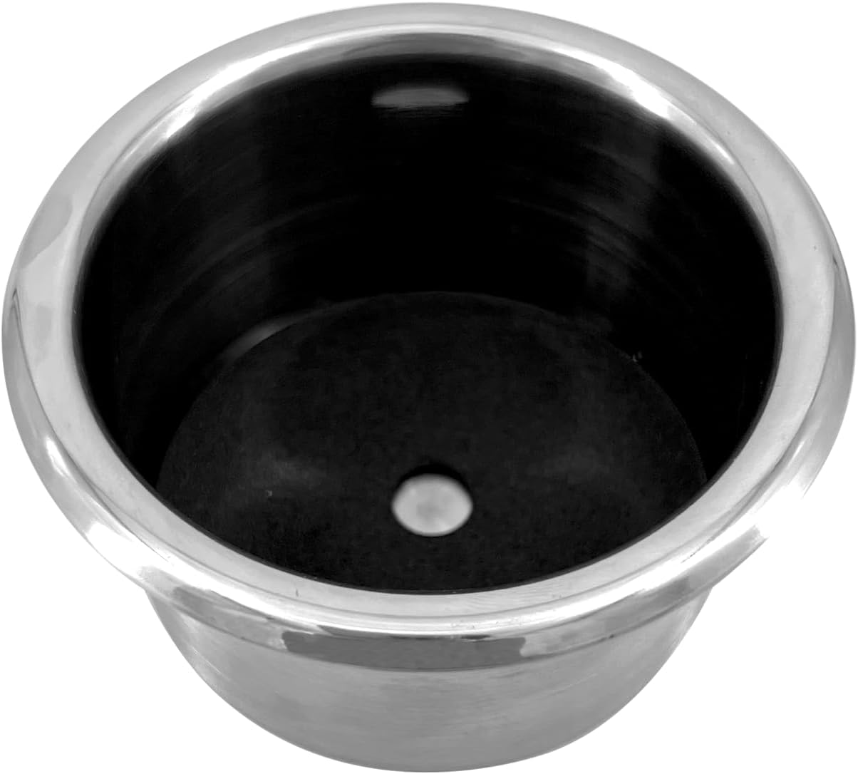2Pcs 3" Stainless Steel Drop-in Anti-Spill Cup Holder with Non-Slip Washer,Heavy Duty Poker Table Inserts Fits Standard Soda Can for Desk, Boats, RV Cars & โ image 4