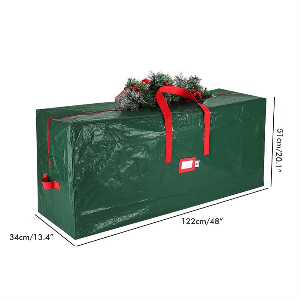 Christmas Tree Storage Bag Holiday Storage Case Waterproof Zippered Bag with Carrying Handles โ image 2