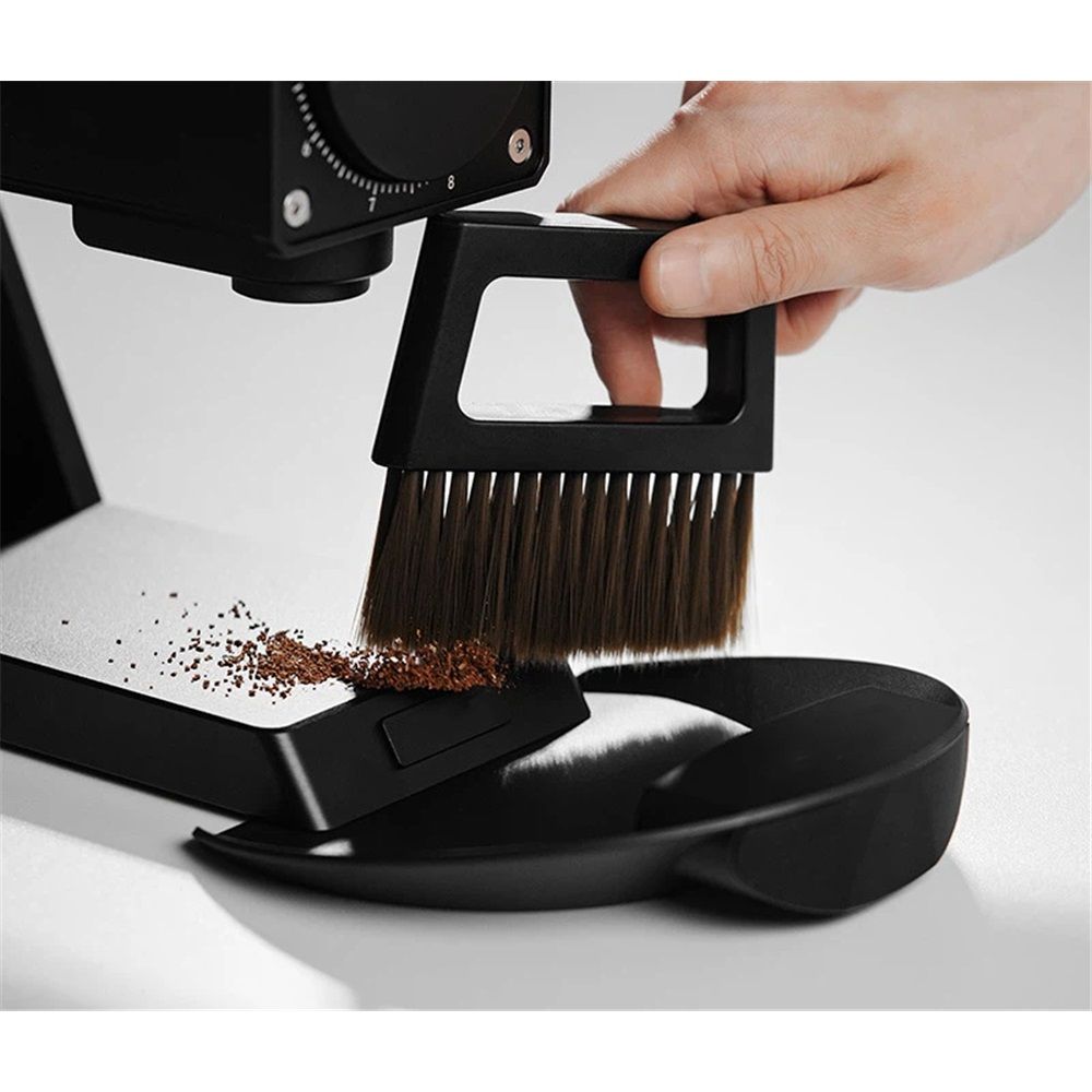 Small Coffee Brush, Hand Broom and Dustpan Set, Magnetic Small Brush and Dustpan Set Soft Bristles, Dust Pan Brush for Home Kitchen Coffee Counter โ image 4