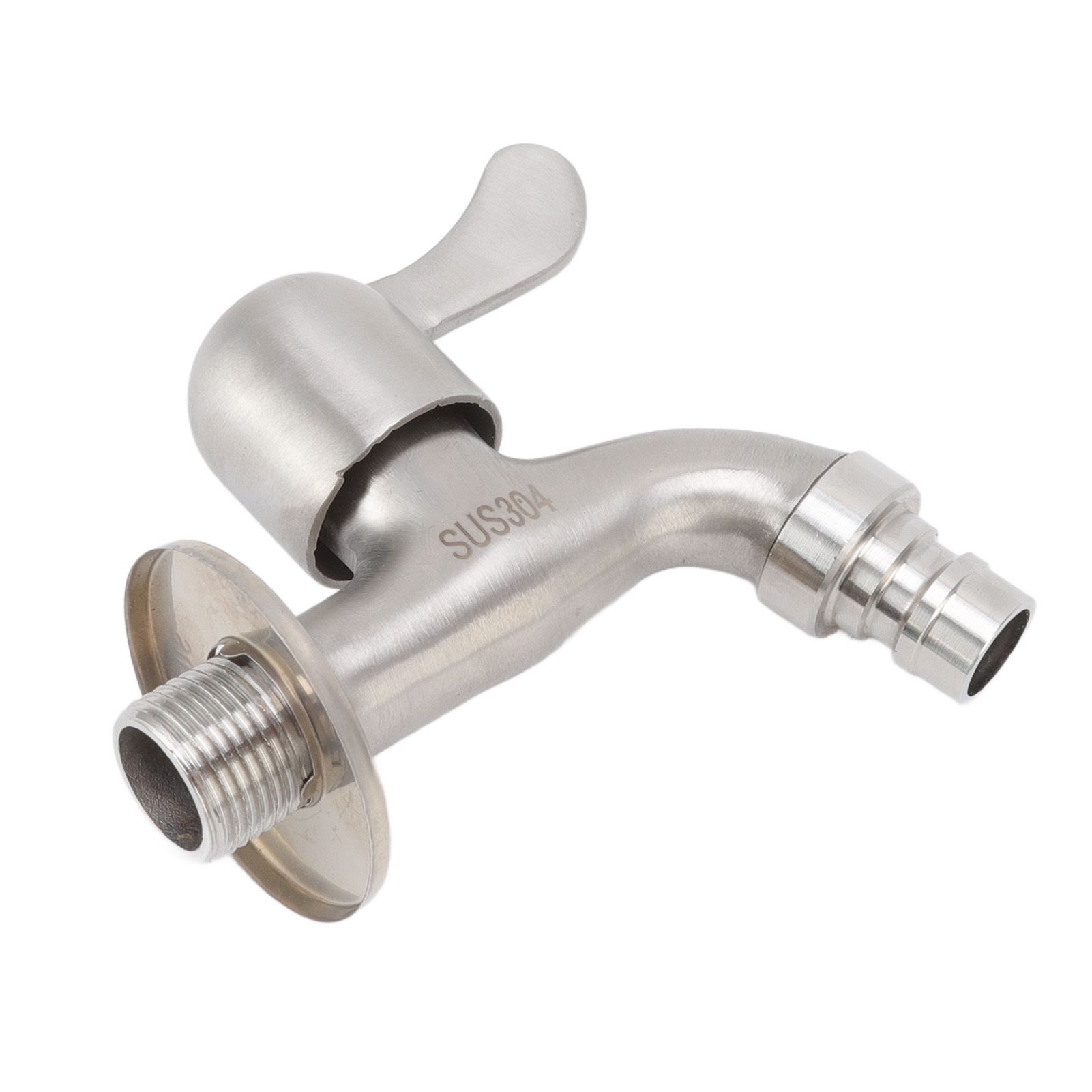 G1/2 Washing Machine Tap Leakage Proof Cold Water Stainless Steel Wall Mounted Faucet for Garden Kitchen โ image 4