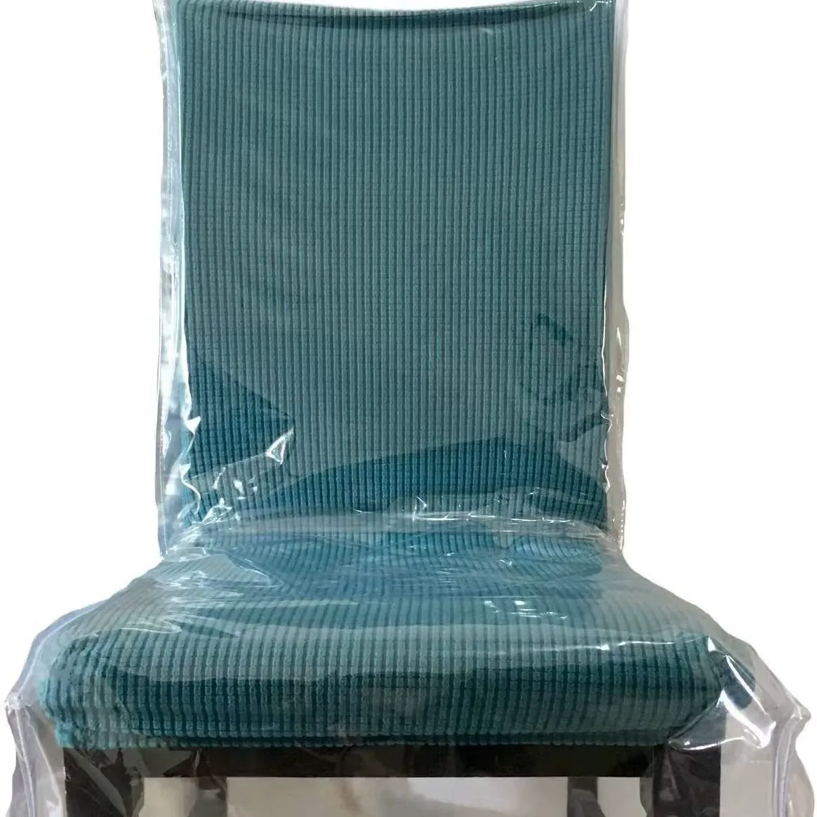 2 Pack Plastic Chair Covers, Clear Dining Room Chairs Cover Set, Transparent Waterproof Seat Protector from Cat Scratch, Dust, Spill โ image 3