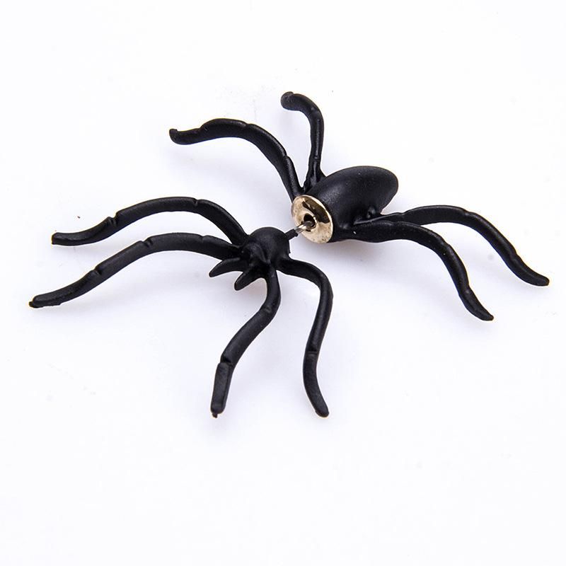 Halloween Earring Black Spider, 1 pc — image 2