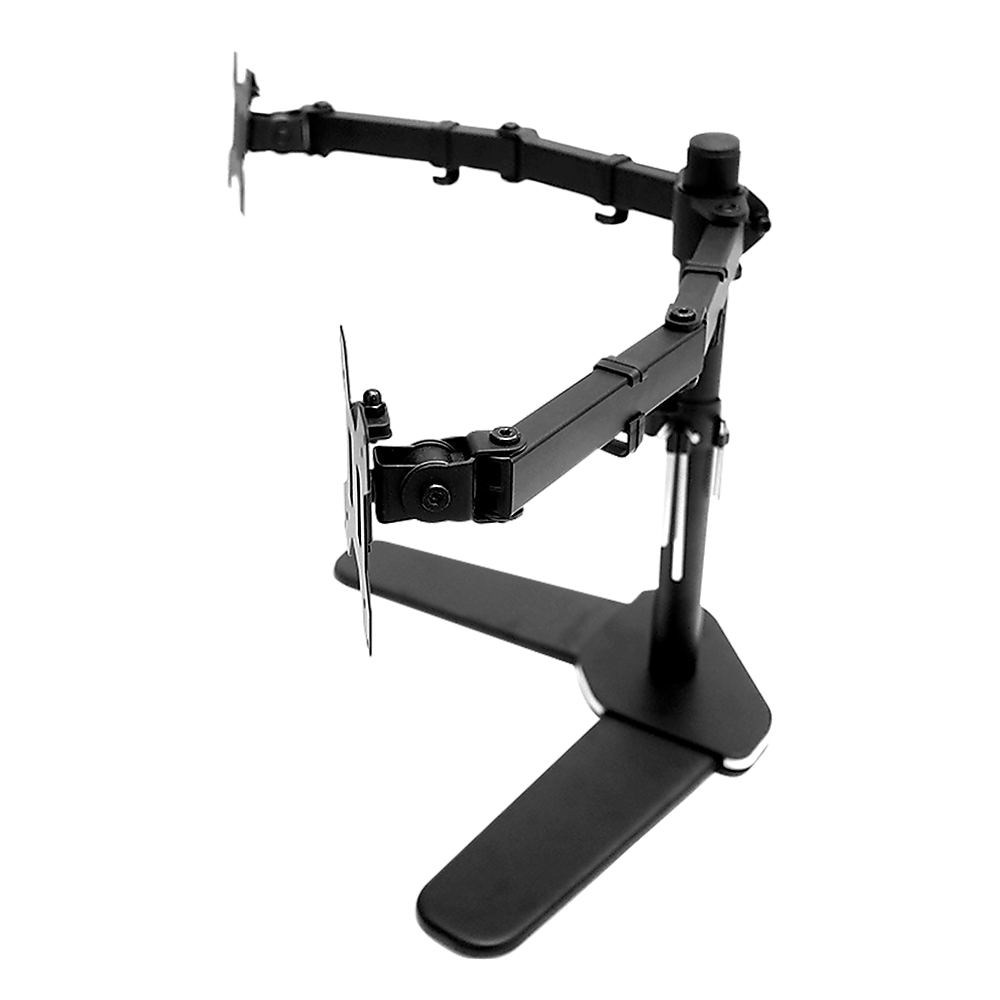 13"-27" Dual Screen Monitor Stand TV Bracket Computer Display Desk Mount Holder โ image 5