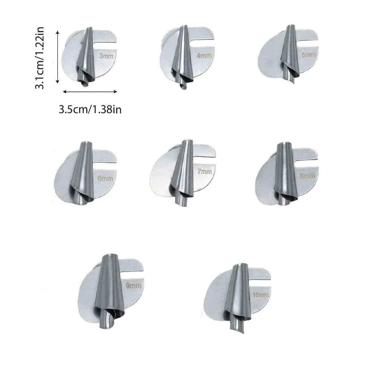 Household Sewing Machine Attachment Spiral Flanger Towel Fabric Puller Tool — image 3