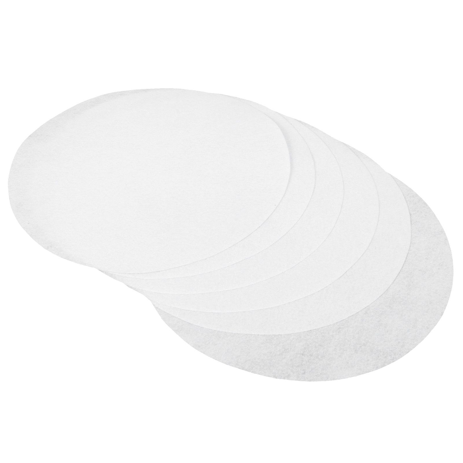 Felt Dish Protection Pad AntiFriction Storage Separator Insulation Mat Food Plate Porcelain Divider(White 24PCS) — image 4