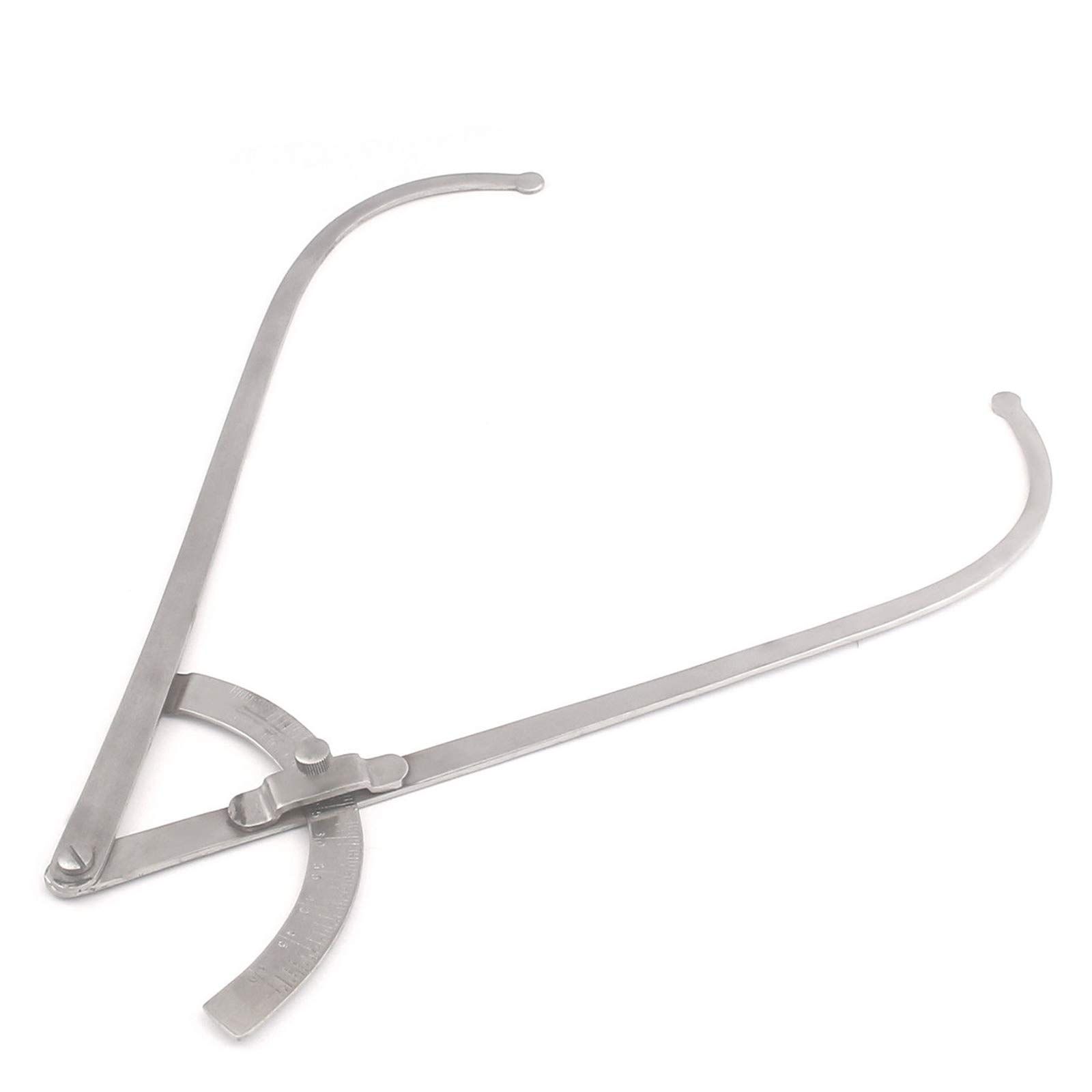 150mm 6-inch Inside Outside Caliper Stainless Steel Firm Friction Joint Measuring Tool 1 Pair — image 2