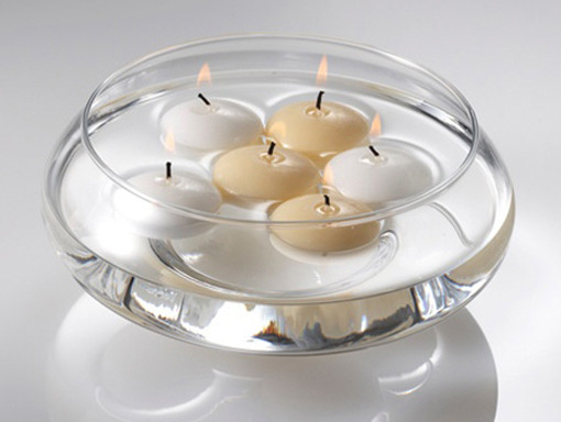 20 Pack of 4 Hour White Floating Candles - 4cm diameter - wedding party decoration — image 5