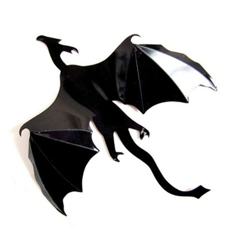 7pcs/Lot 3D Gothic Dragon Wall Sticker Inspired Dragon Wallpaper โ image 5