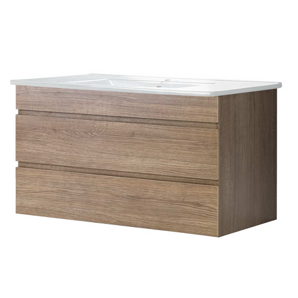 Cefito Vanity Unit 915mm with Basin Oak — image 3