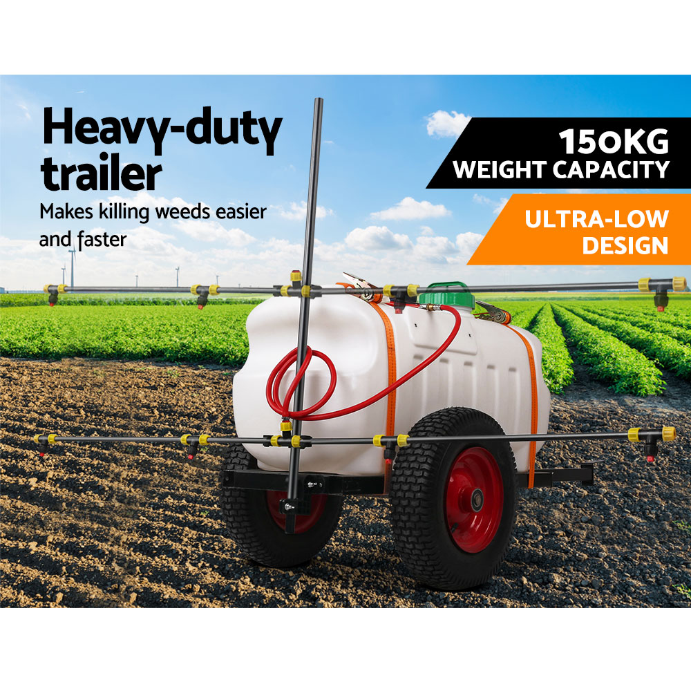 Giantz Weed Sprayer 100L Trailer 1.5M Boom Garden Spray โ image 3
