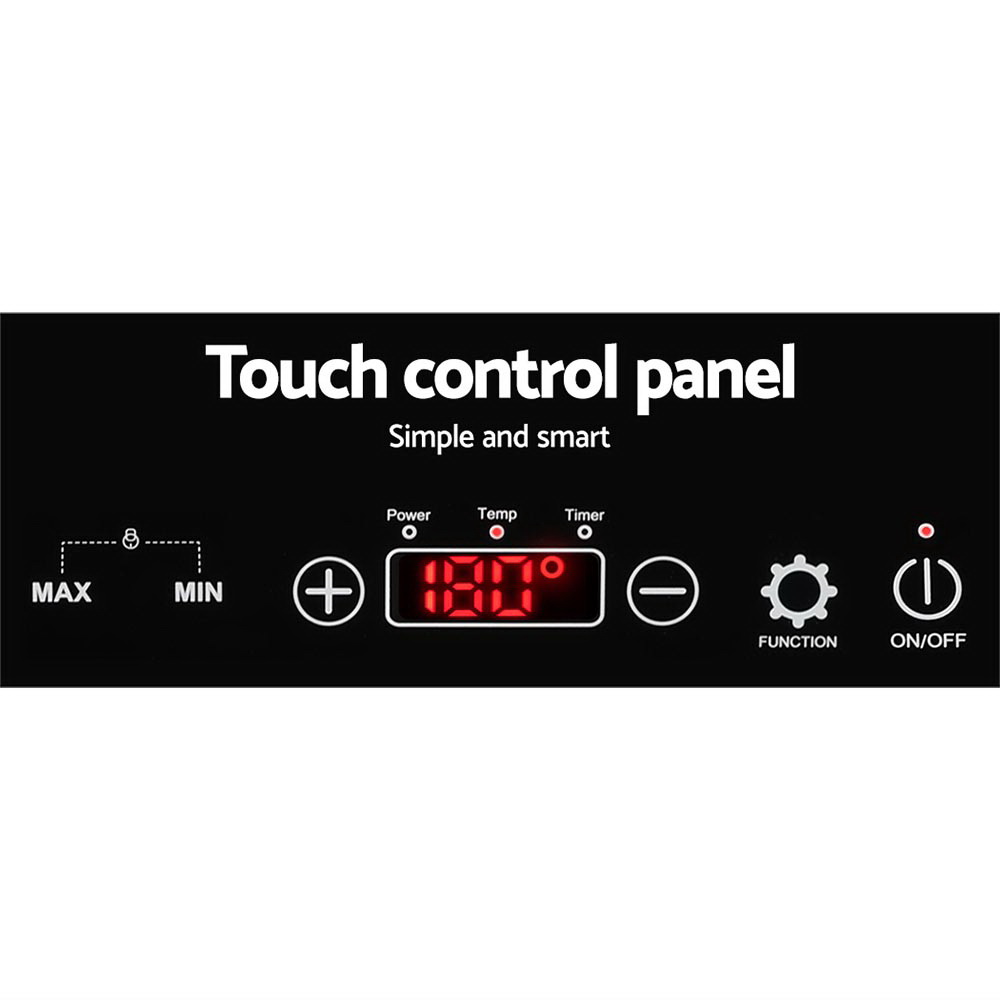 Devanti Portable Induction Cooktop 60cm Portable Cooker 15A Plug — image 6