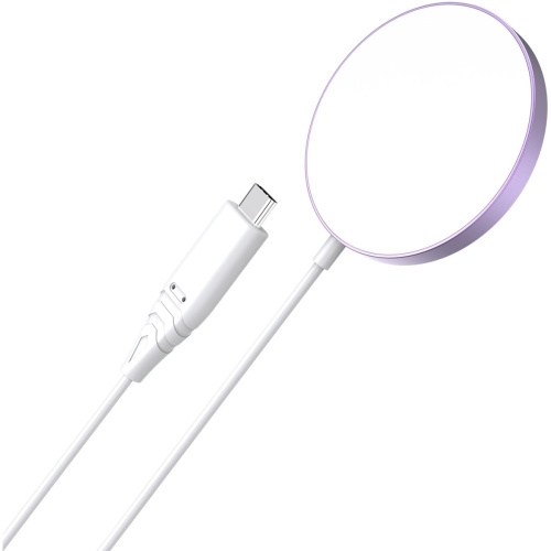 CHOETECH T518-PK Magnetic Wireless Charger for all Qi Cell Phone & iPhones 12/13/14/15 (Pink) — image 2